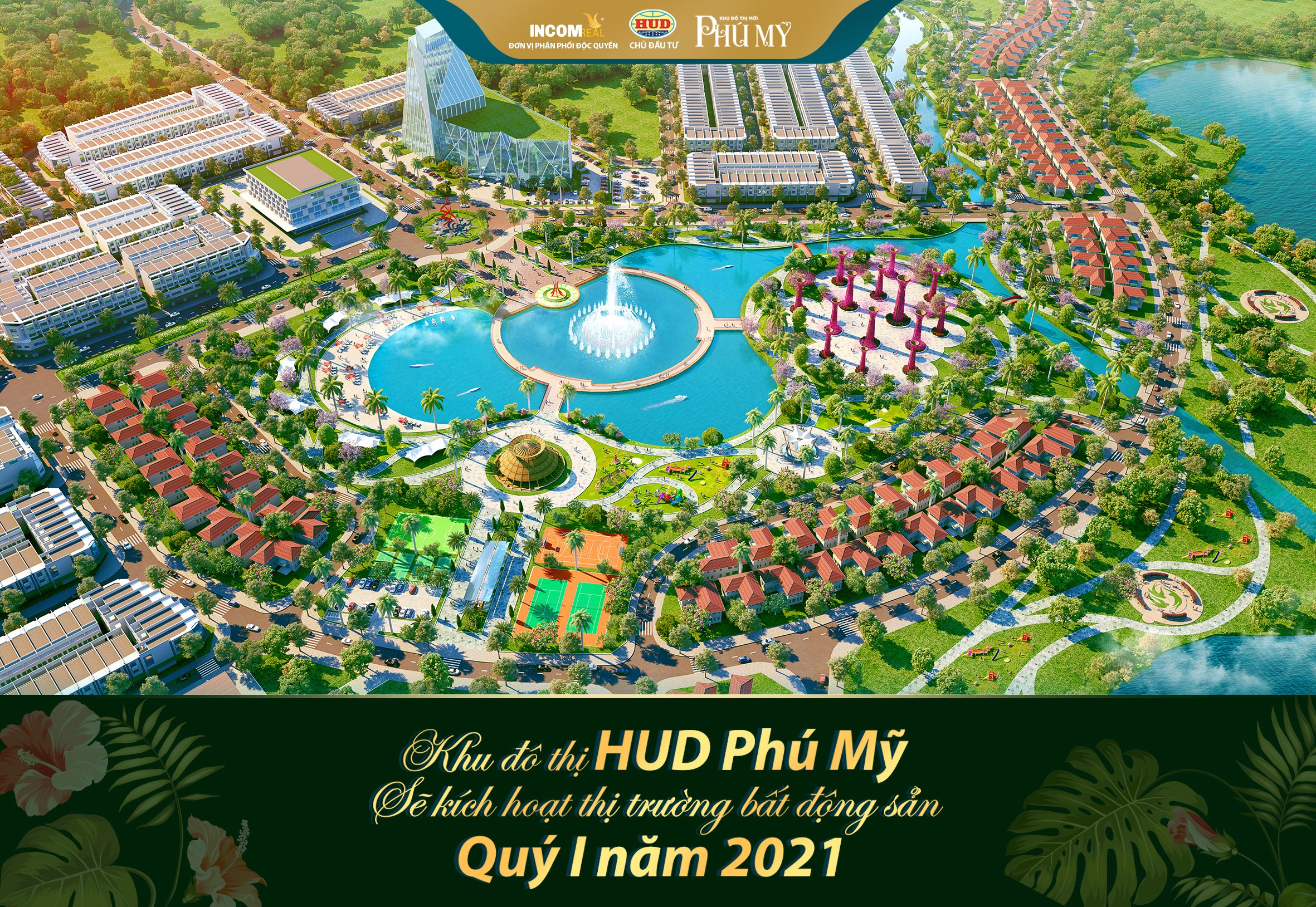 Tại Quảng Ngãi, khu đô thị HUD Phú Mỹ được nhận định sẽ là sản phẩm “kích hoạt” thị trường bất động sản quý I năm 2021.